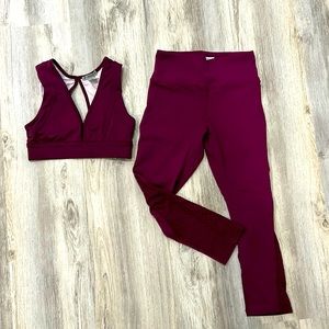 Women’s Forever 21 Sports Bra & Leggings Set